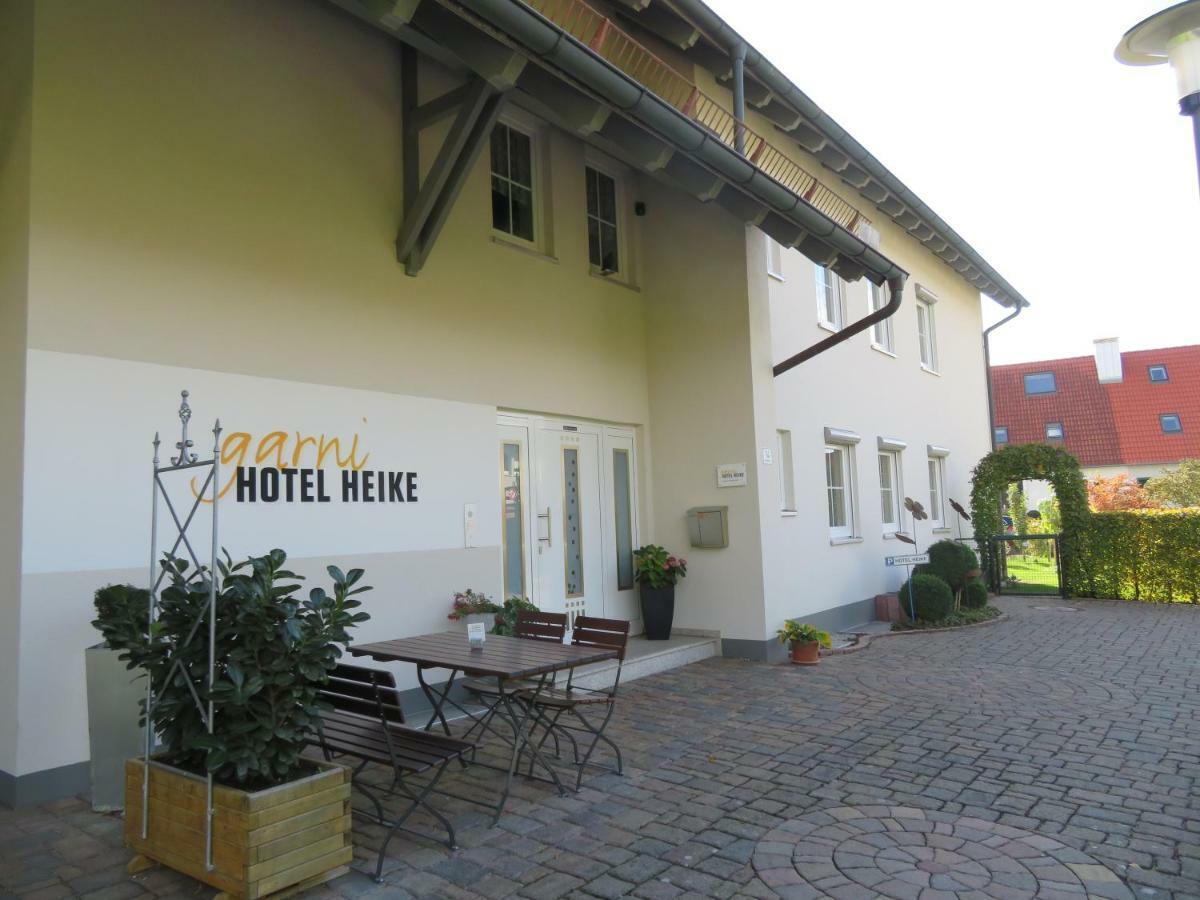 Hotel Heike Garni Günzburg Eksteriør billede